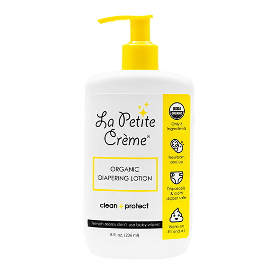 Organic French Diapering Liniment Lotion - Pump Bottle - 8 Oz