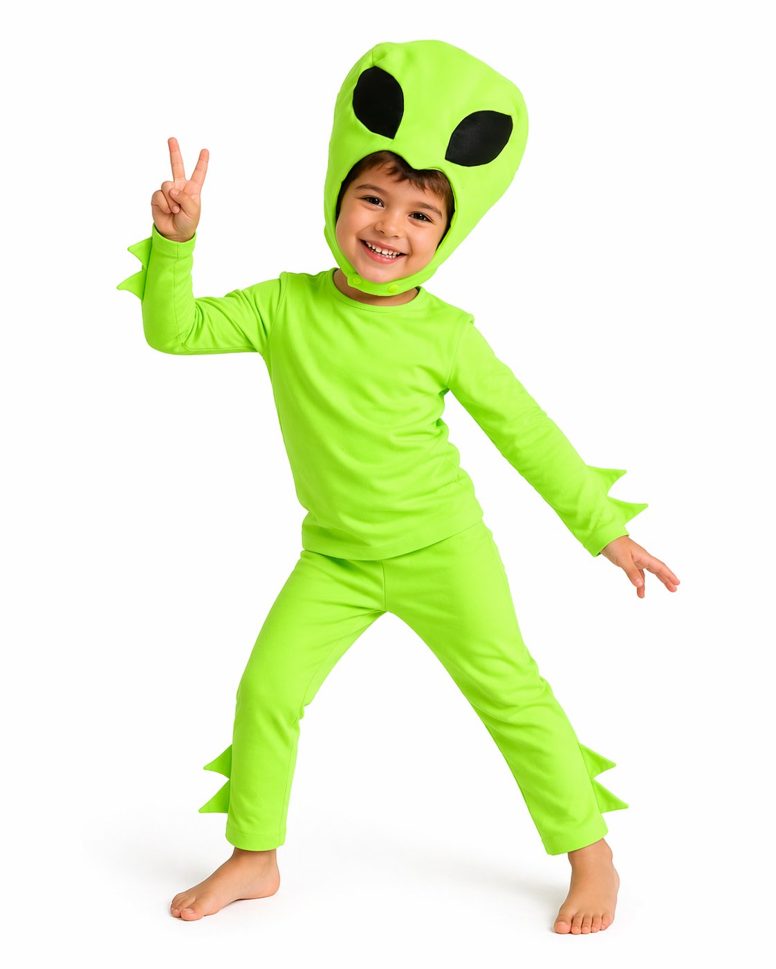 Cosmic Green Alien