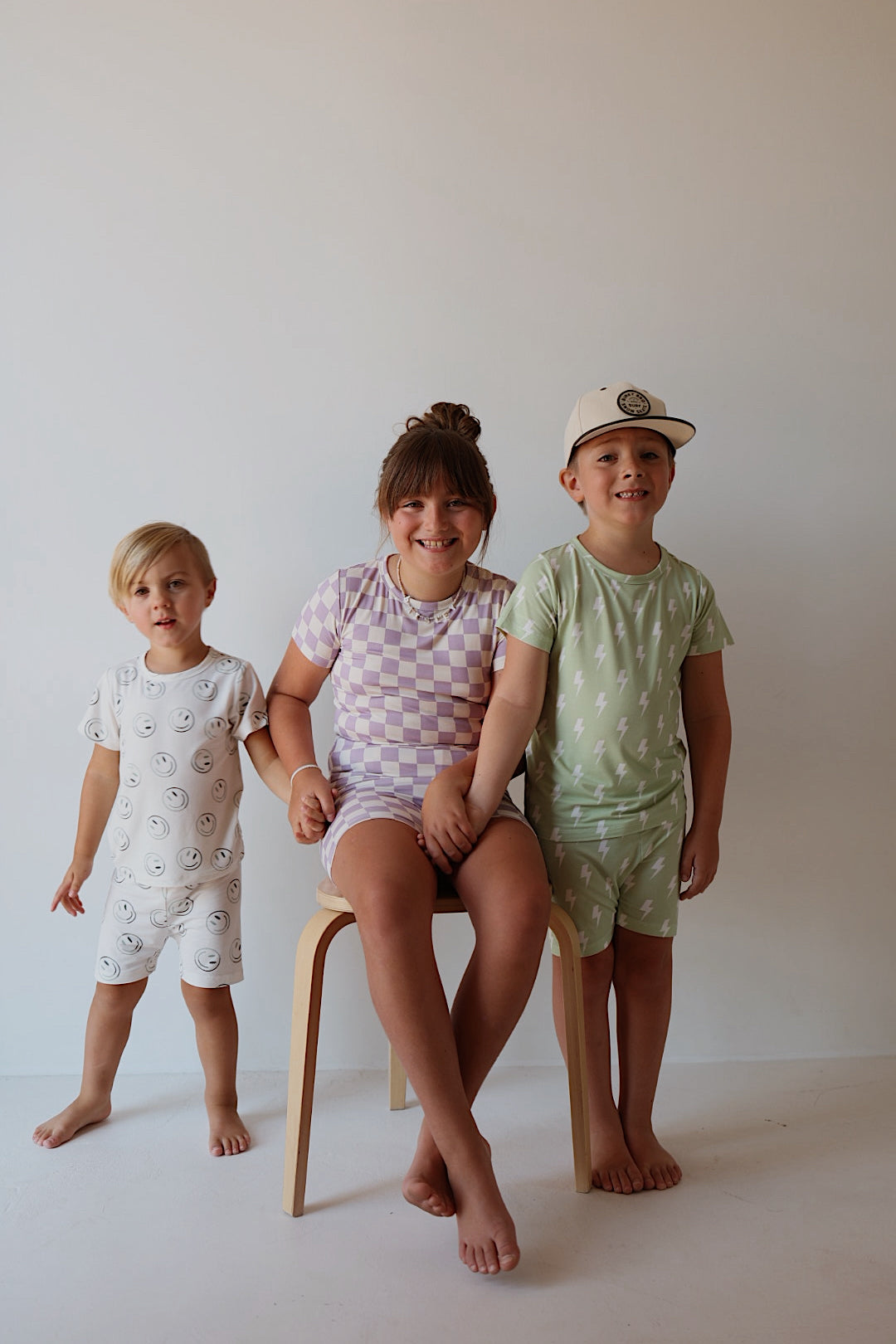 Bamboo Short Set | Green Smiles