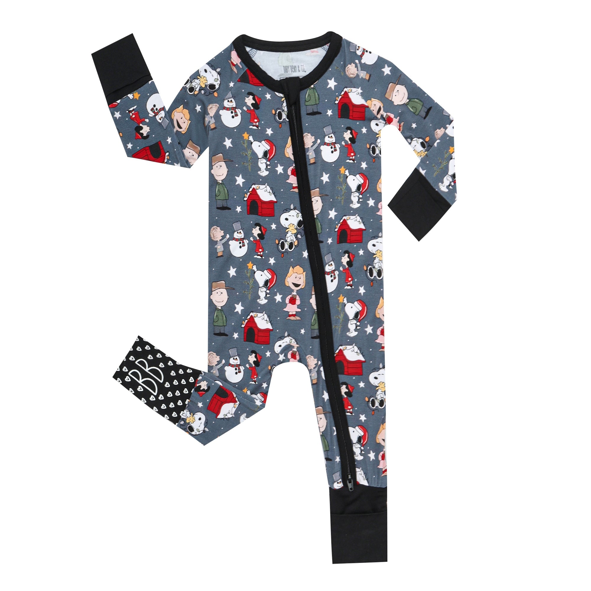 Snooping Through The Snow Convertible Footie