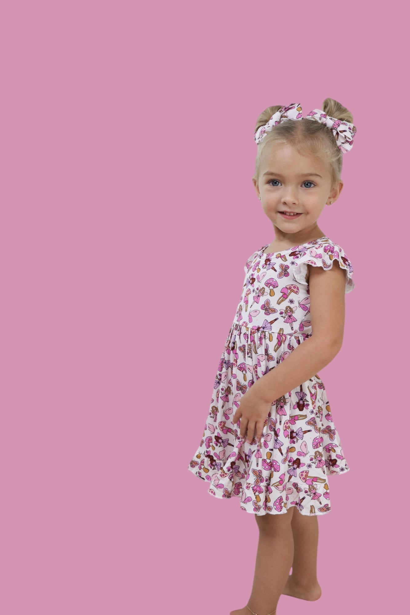 Exclusive Fairy Friends Dream Ruffle Dress