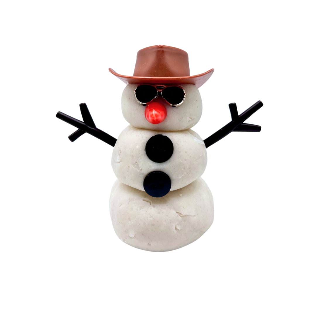 Snowman Dress Up Playdough Kit For Kids