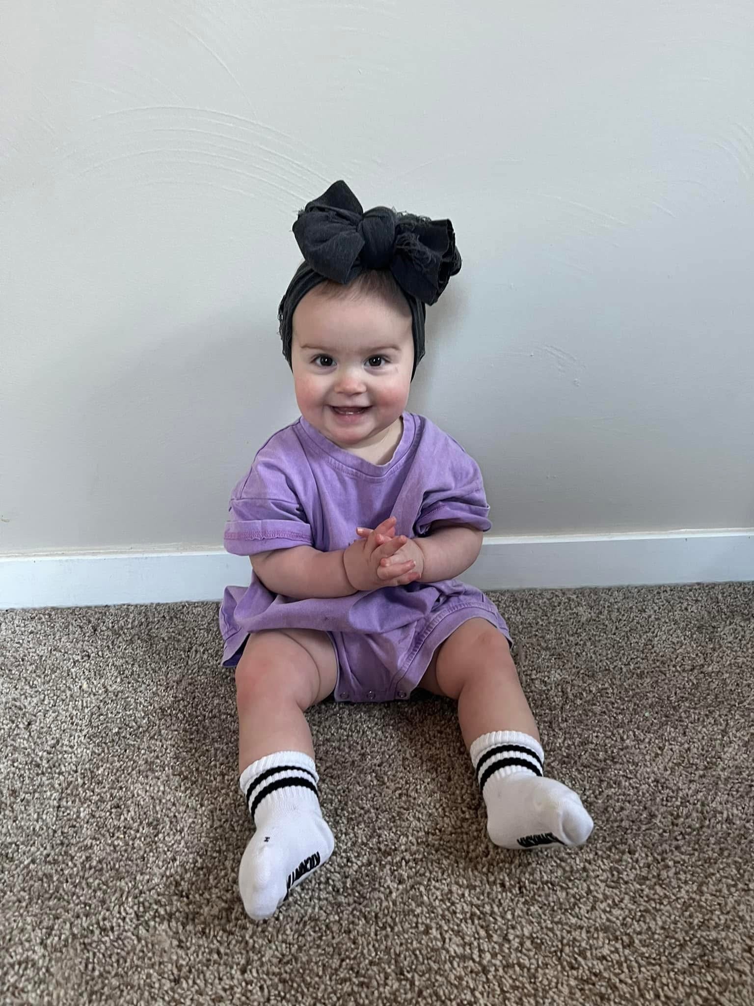 Amethyst T-shirt Romper