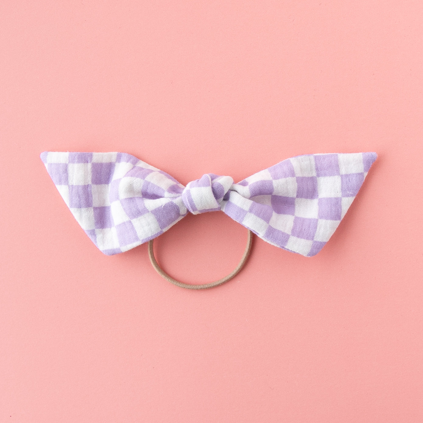 Checkerboard - Purple | Modern Knot