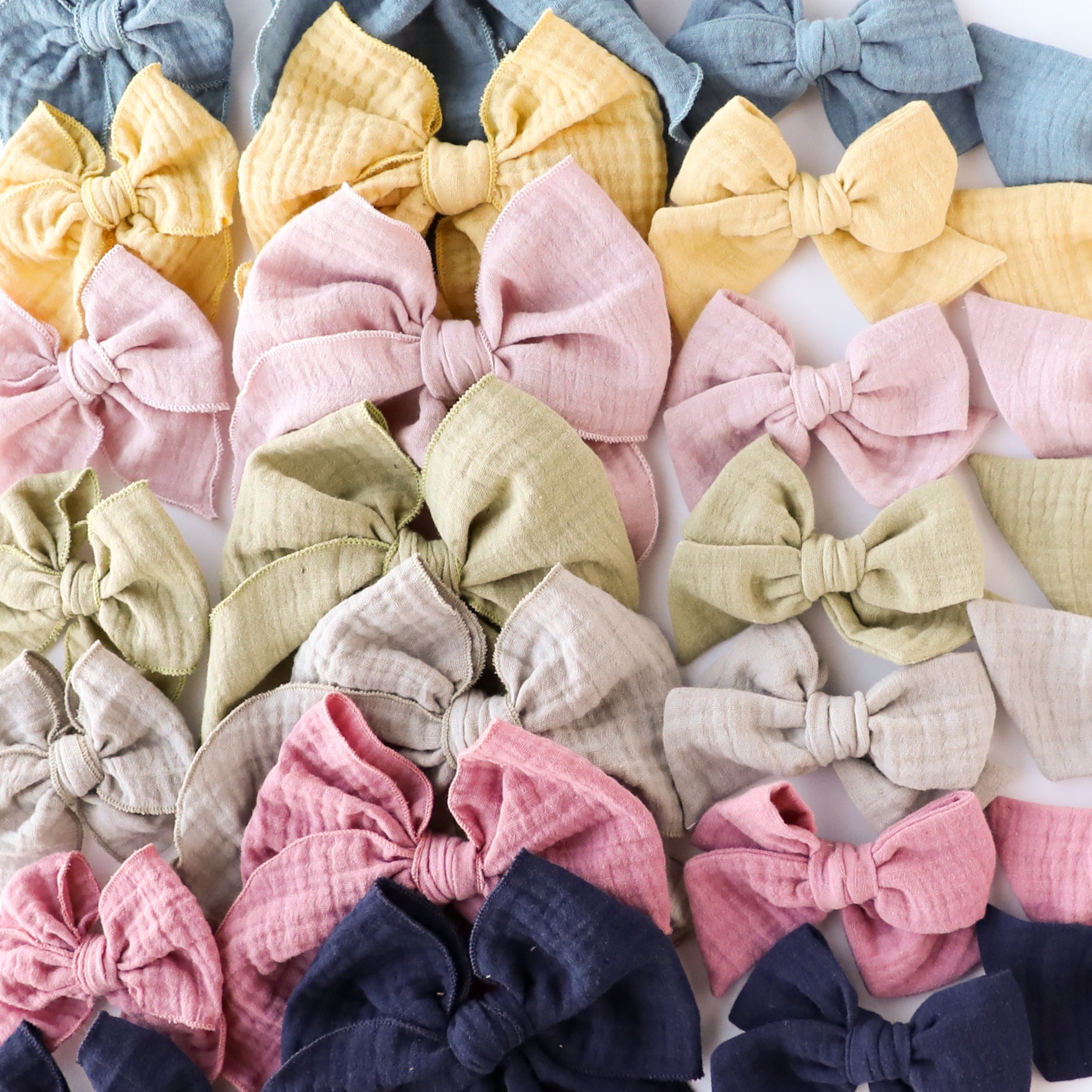 Mulberry | Gauze Party Bow