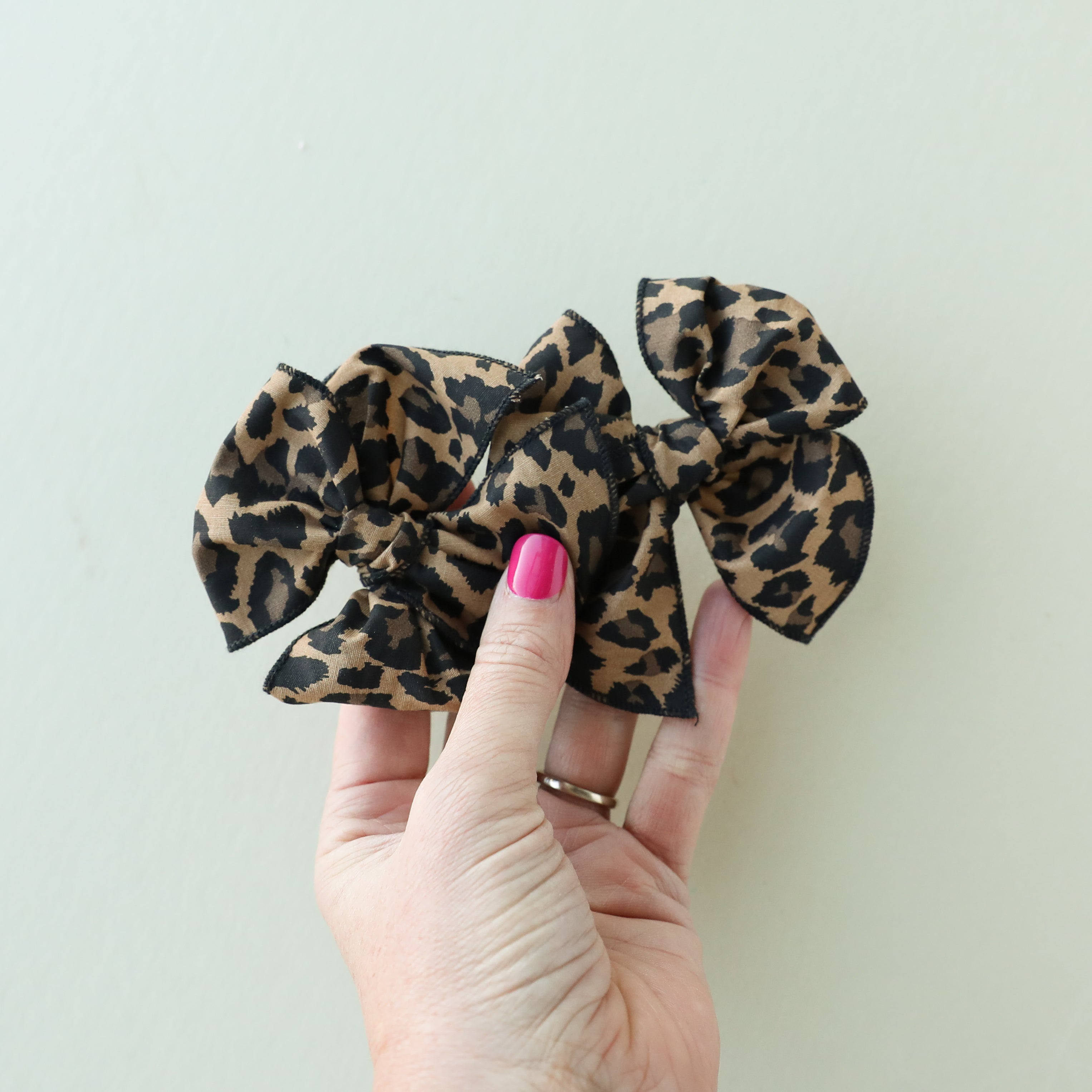 Leopard | Petite Party Bow