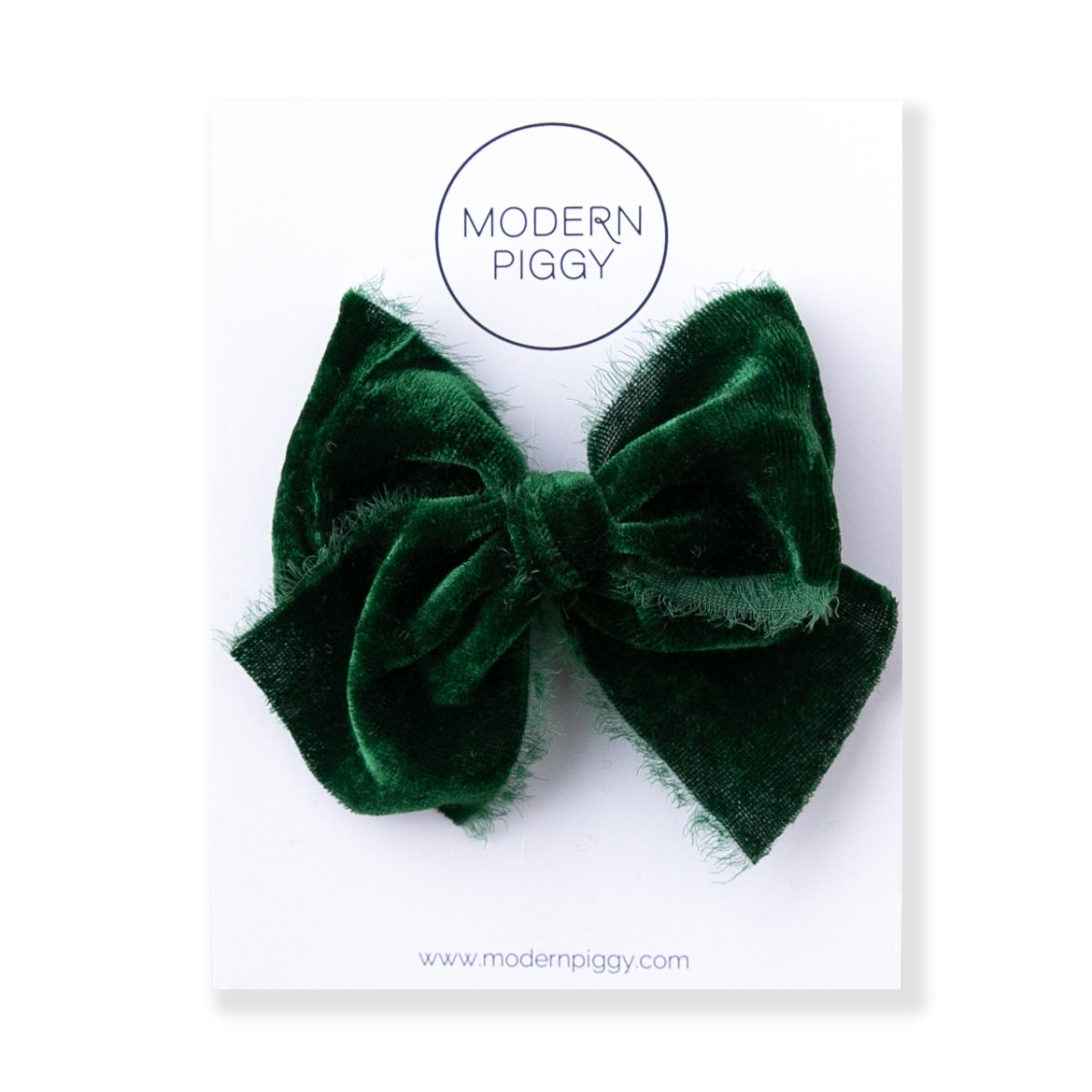 Evergreen | Velvet Ribbon Bow