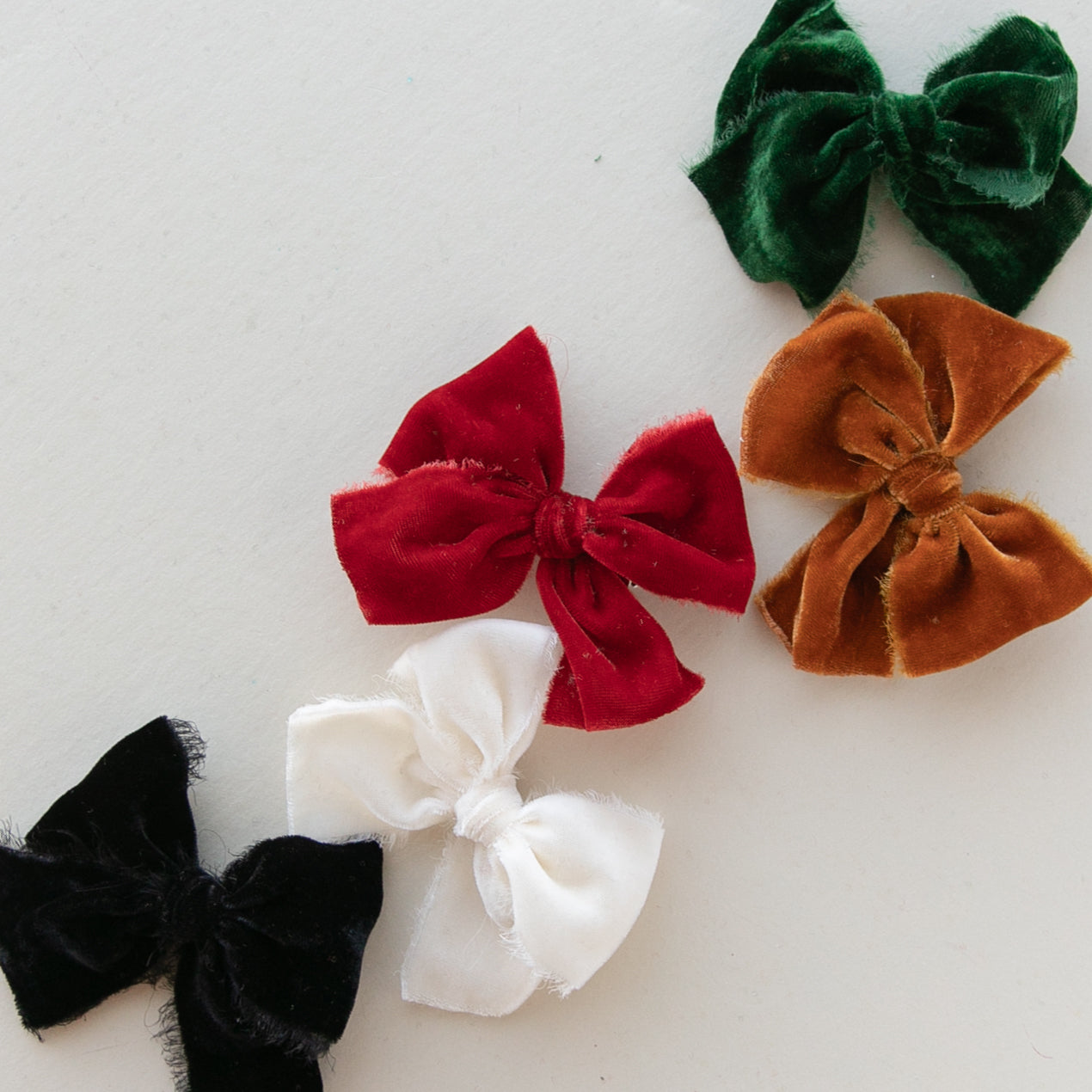 Evergreen | Velvet Ribbon Bow