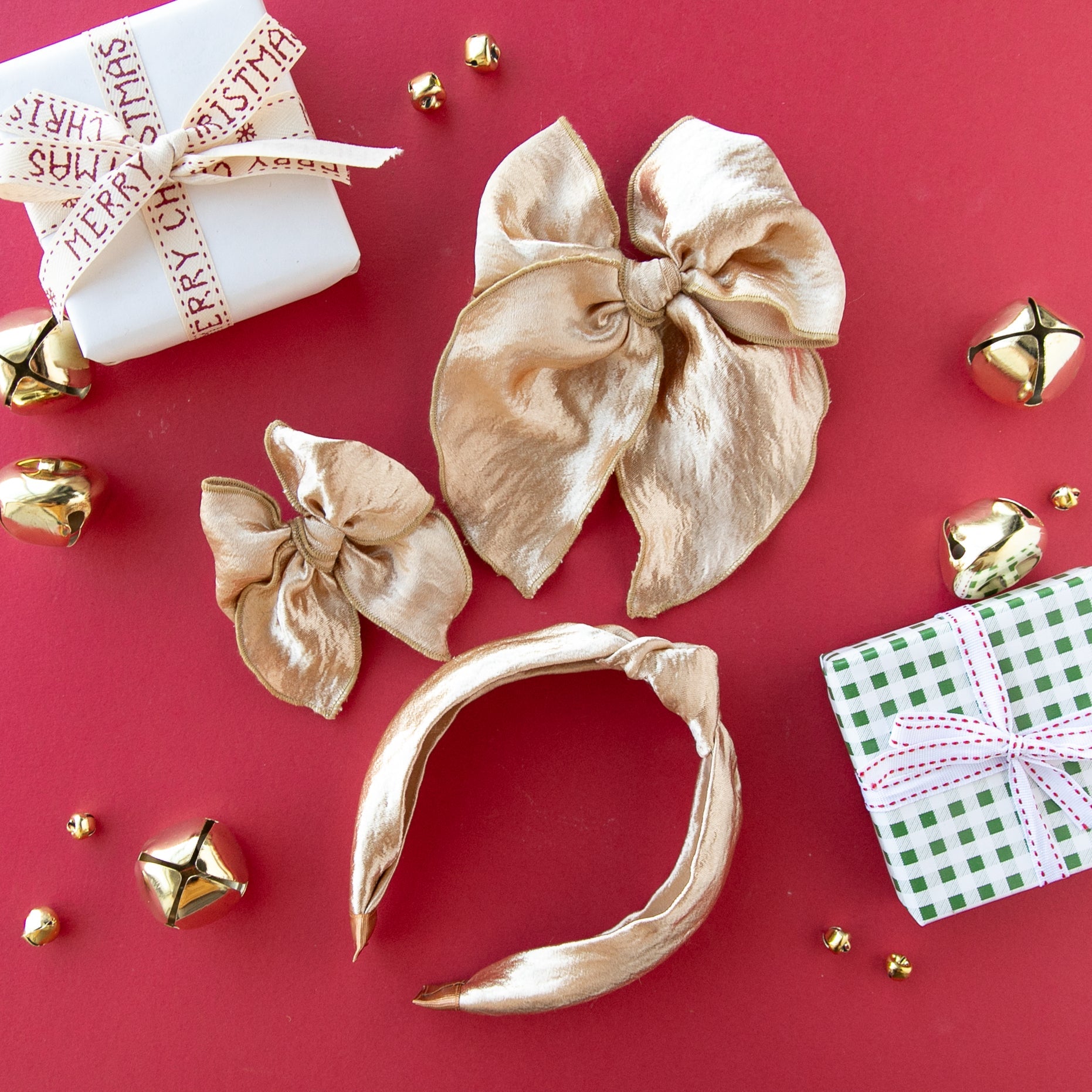 Sleigh Bells | Petite Party Bow