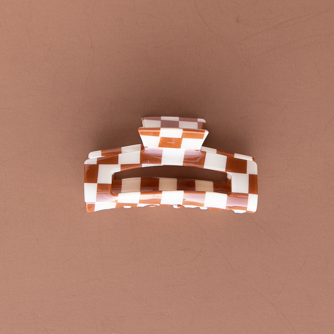 Rust | Checkered Claw Clip