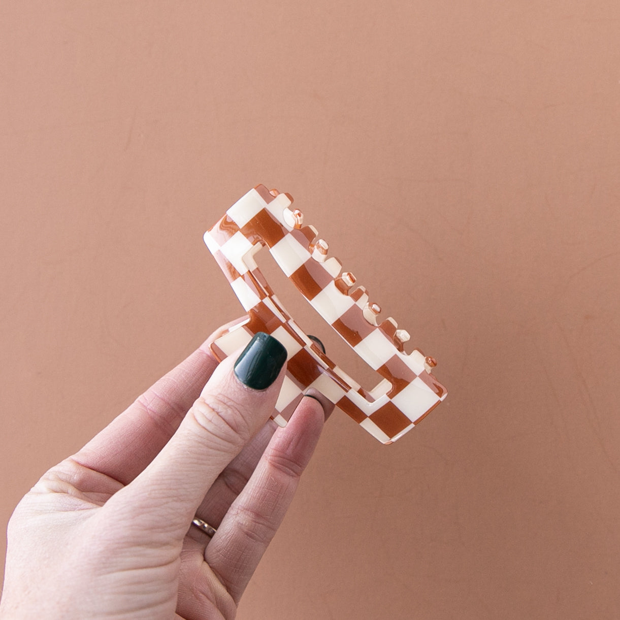 Rust | Checkered Claw Clip