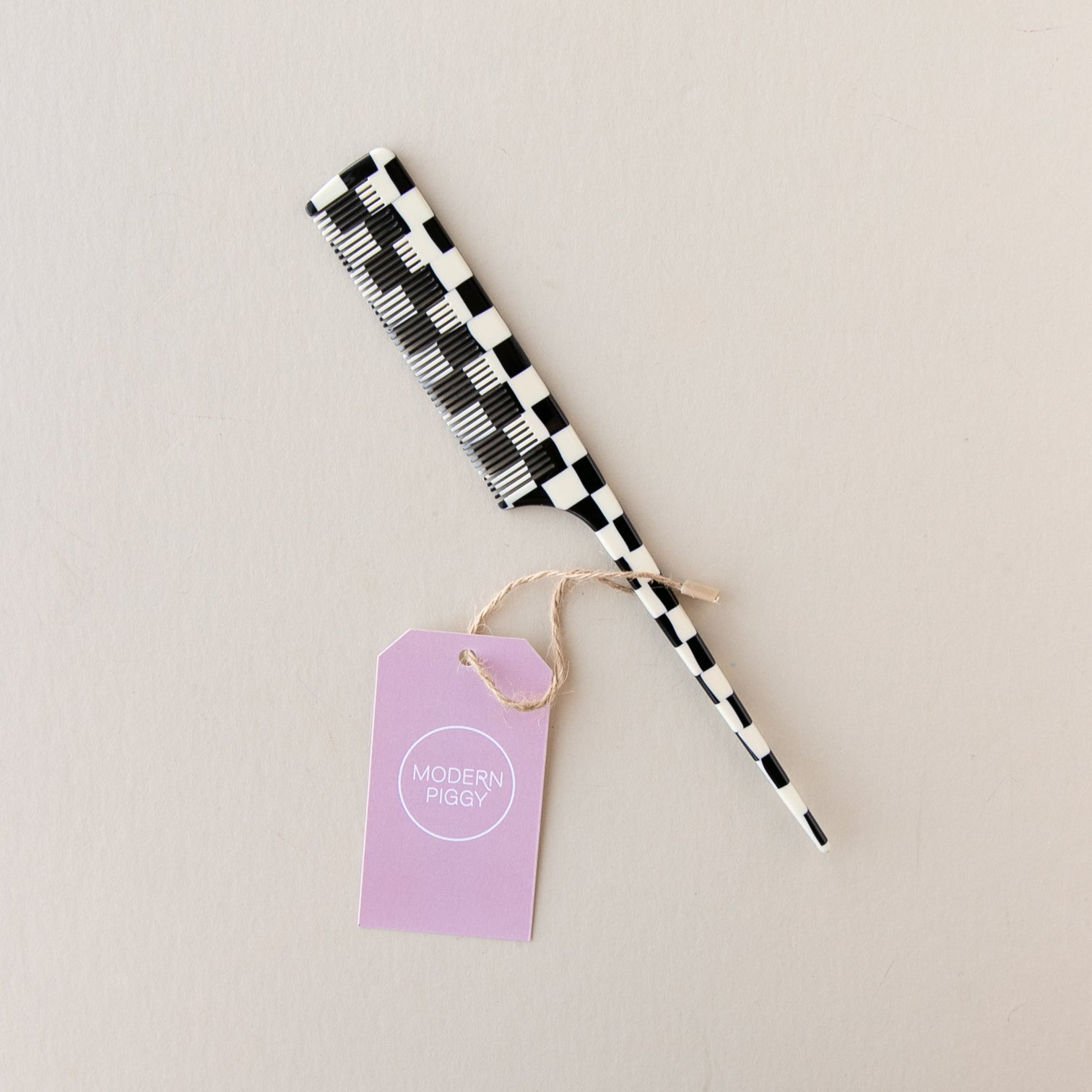 Checkerboard Parting Comb