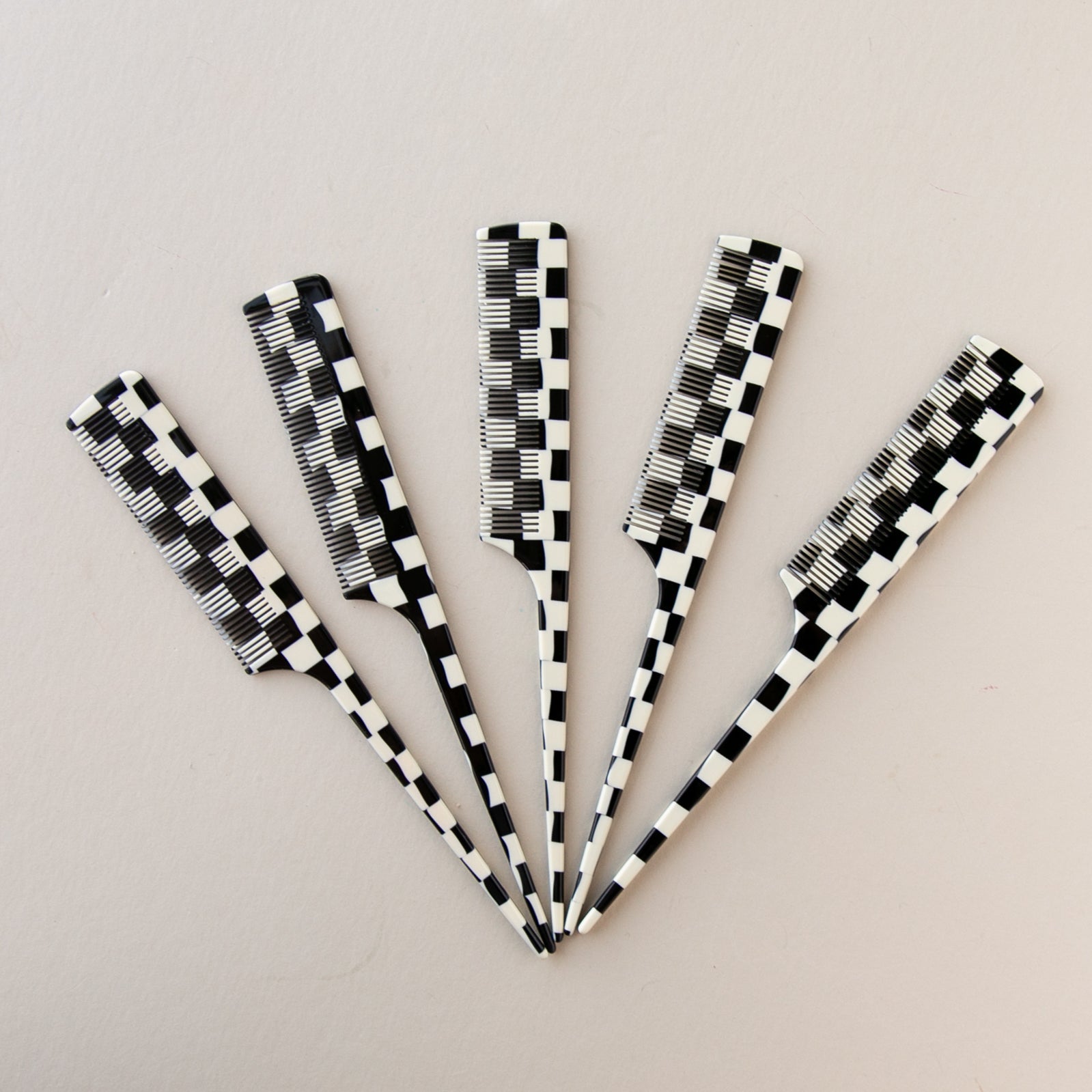 Checkerboard Parting Comb