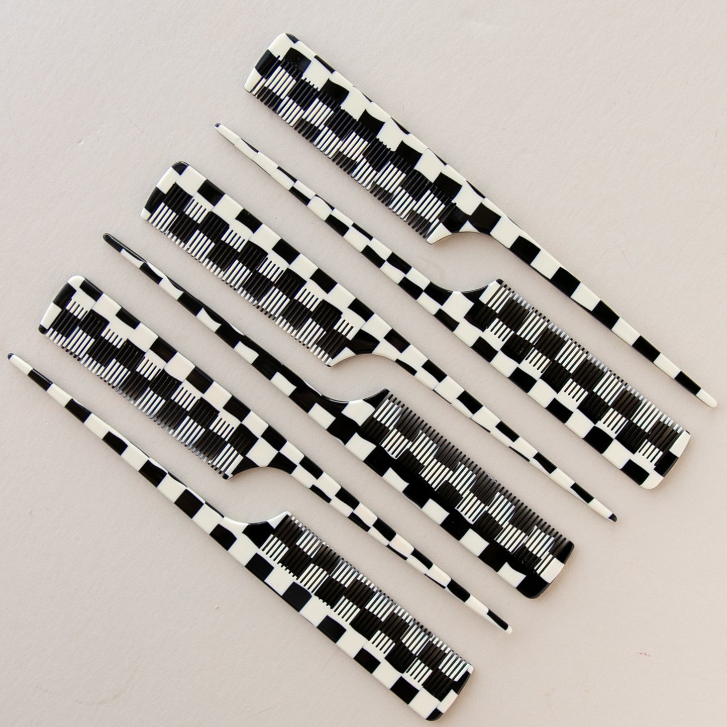 Checkerboard Parting Comb