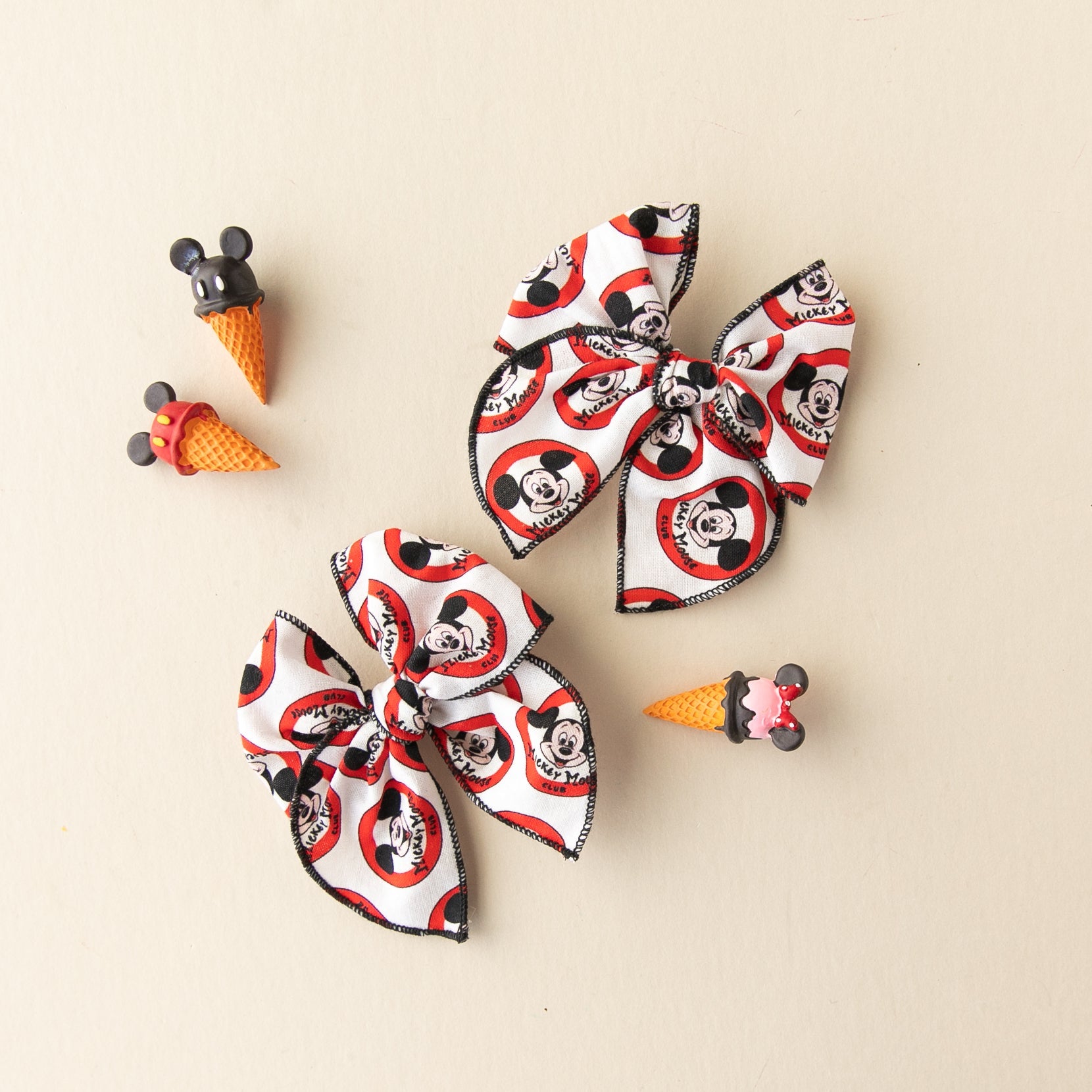 Mickey | Pigtail Set - Petite Party Bow