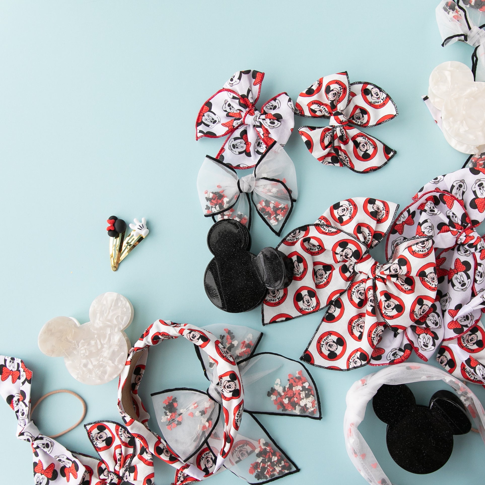 Minnie | Pigtail Set - Petite Party Bow