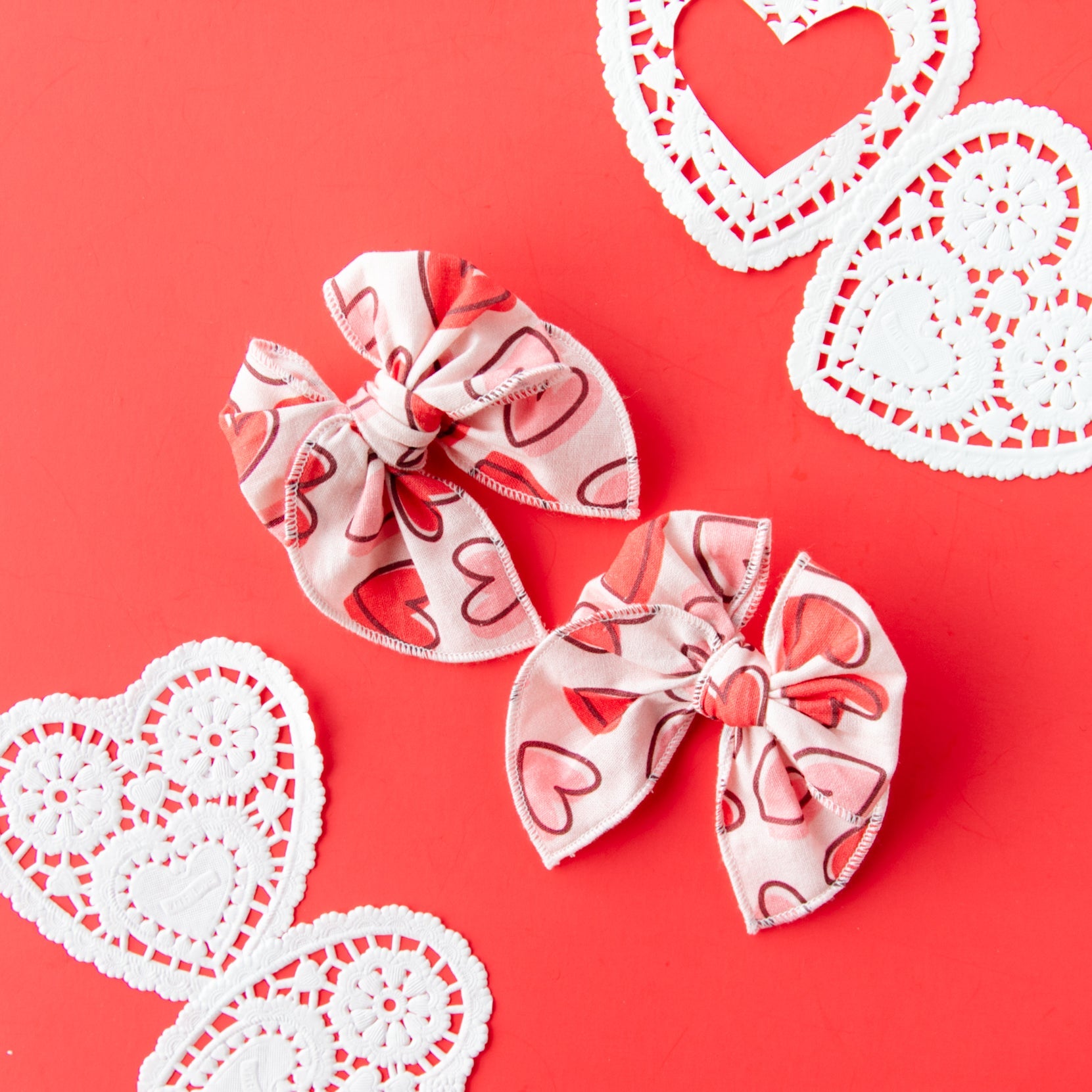 Heartbreaker | Pigtail Set - Petite Party Bow