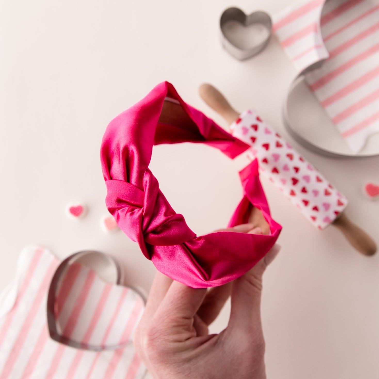 Flirty Satin | Knotted Headband