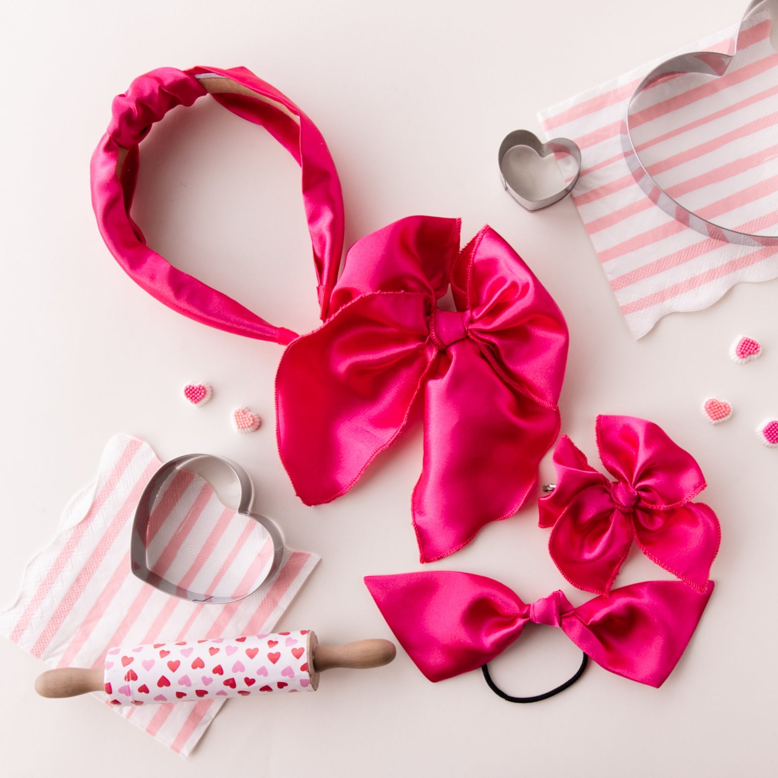 Flirty Satin | Knotted Headband