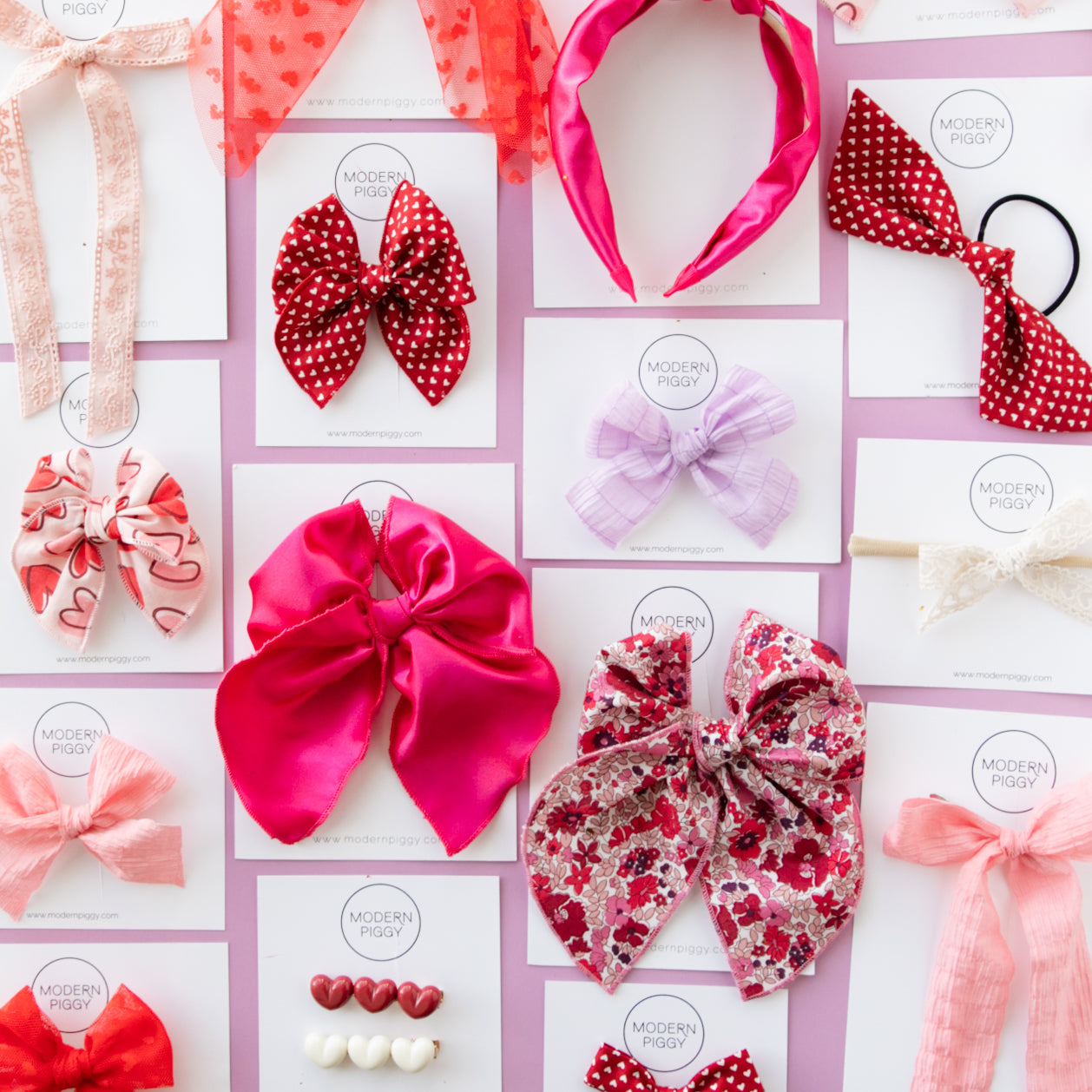 Coral Pink | Ribbon Bow