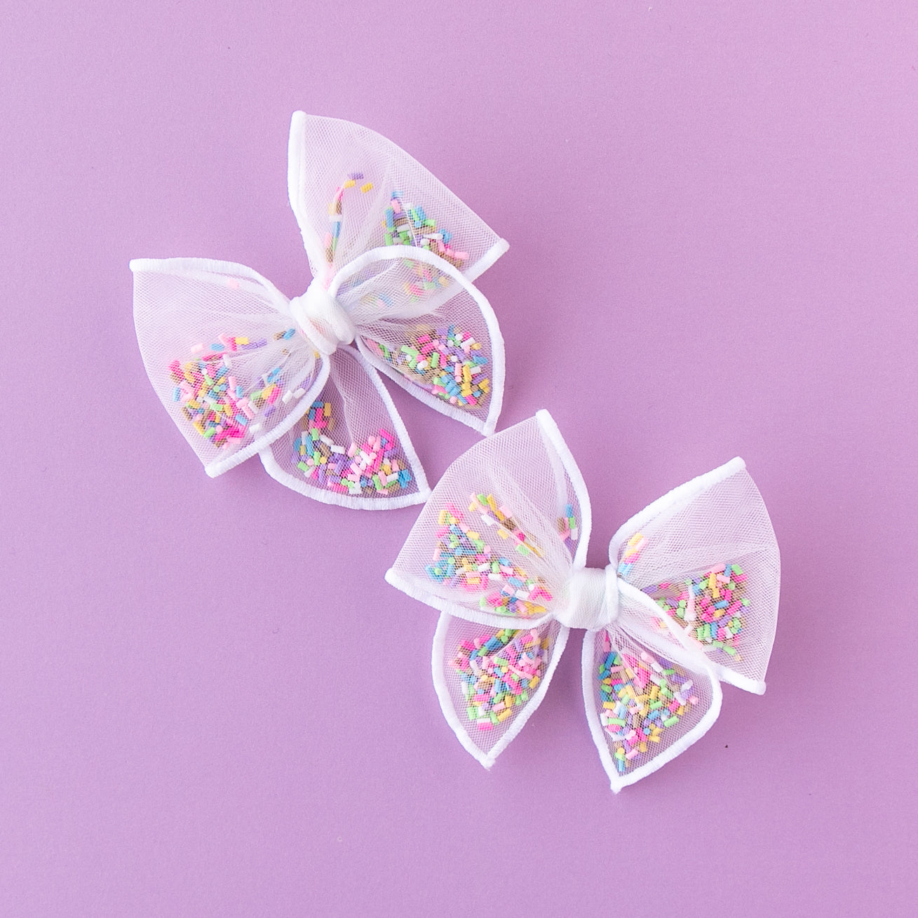 Sprinkles | Pigtail Set - Petite Party Bow