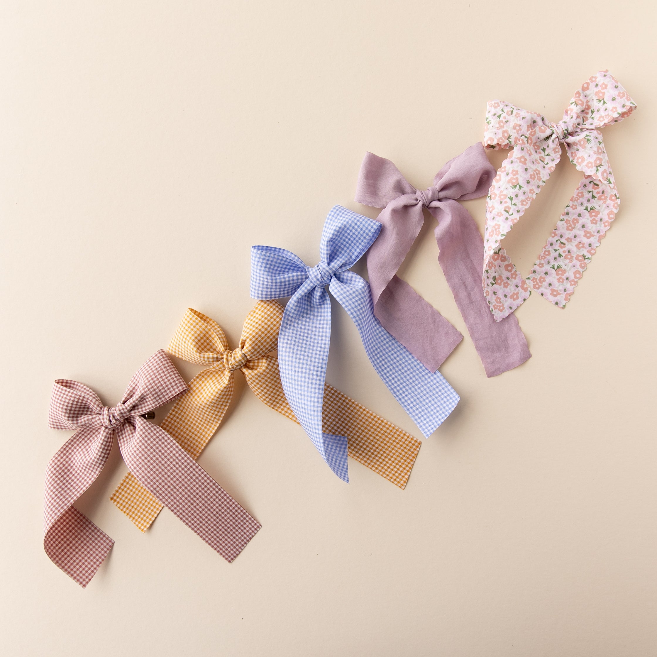 Posy Scallop | Statement Ribbon Bow