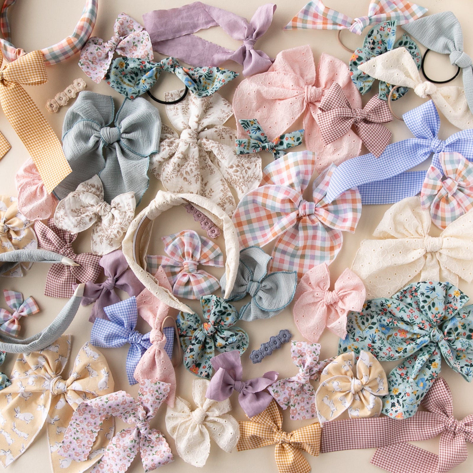 Easter Gingham | Hand-tied Bow