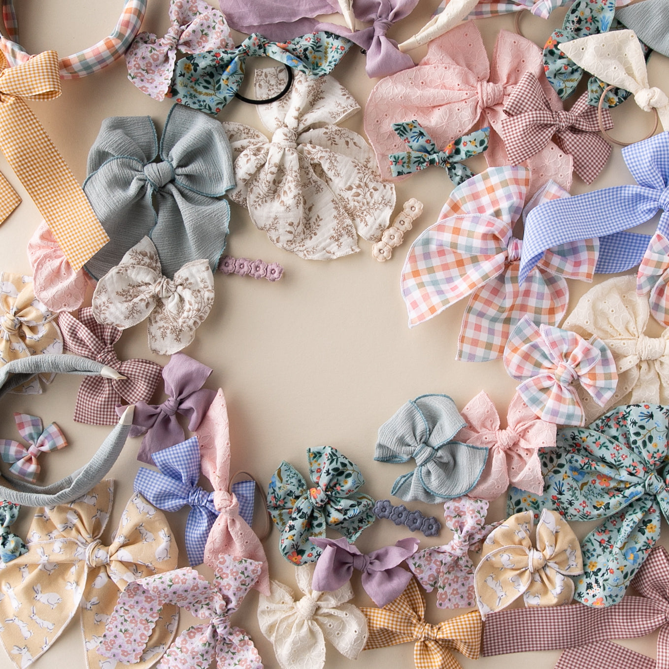 Honeycomb | Statement Ribbon Bow