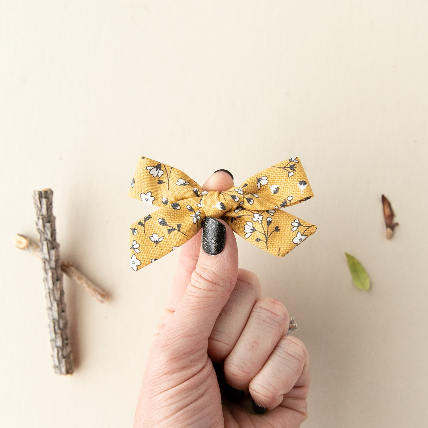 Saffron | Hand-tied Bow