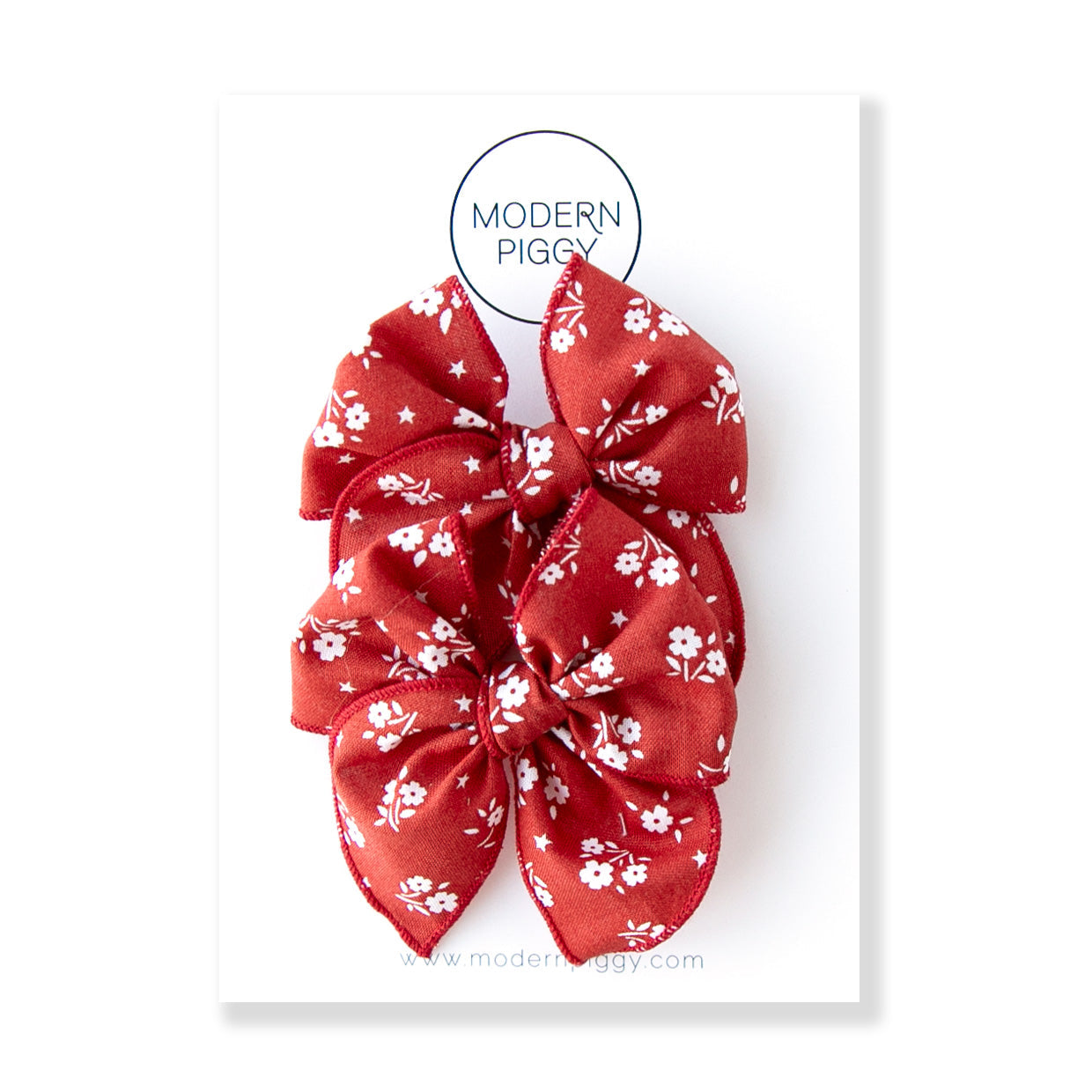 Americana | Pigtail Set - Petite Party Bow