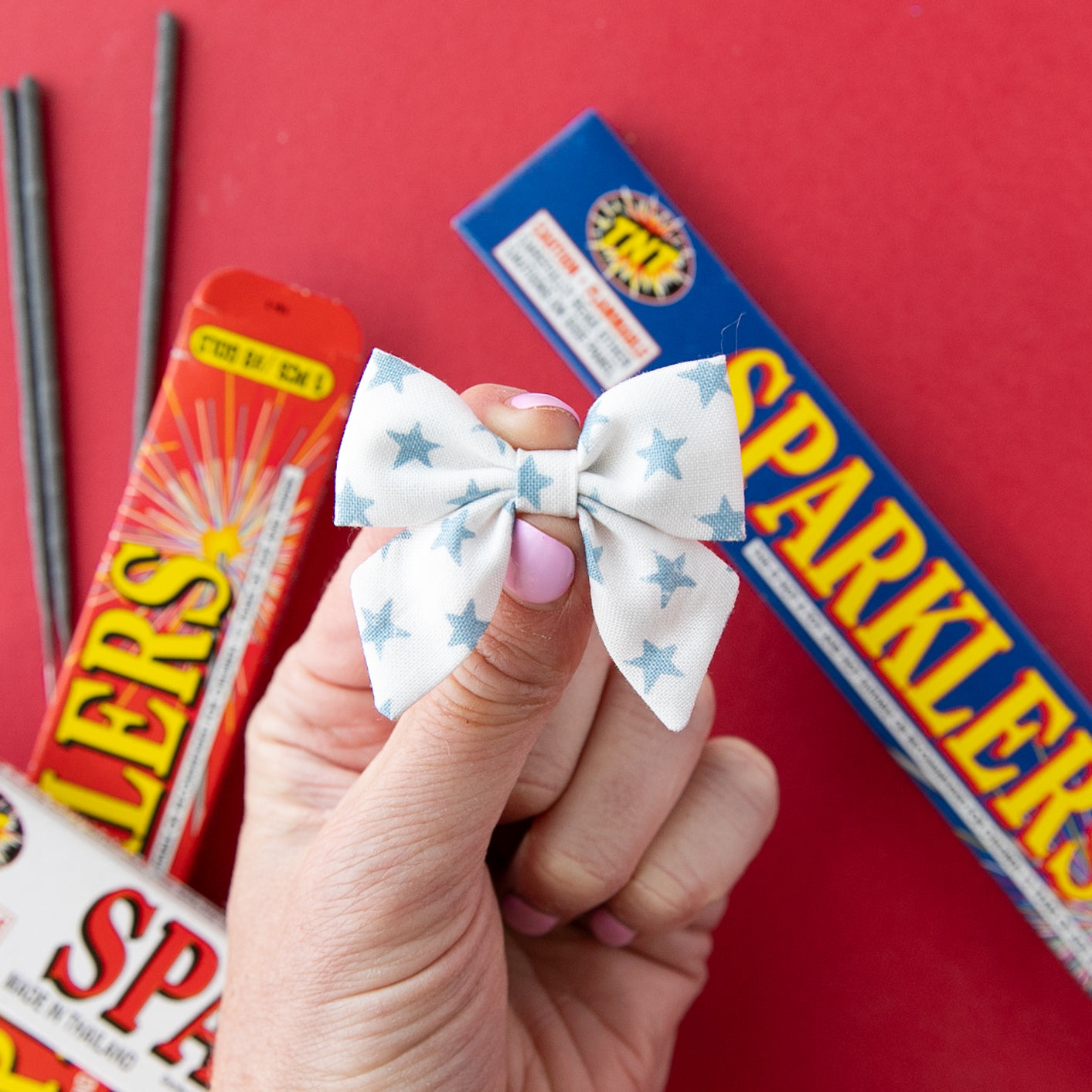 Star Spangled | Mini Piggy Bow