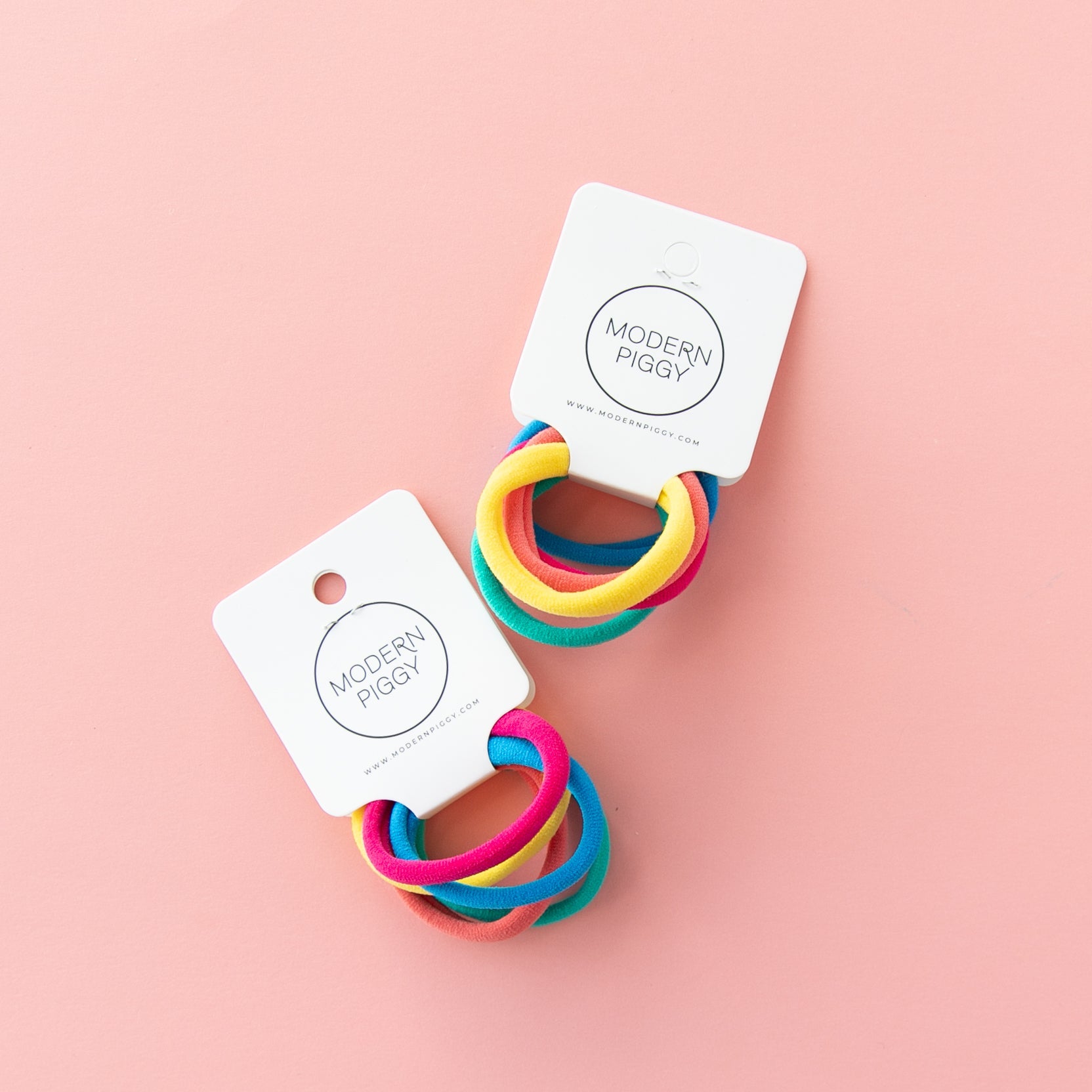 Summer - Nylon Hair Elastics (set Of 4)