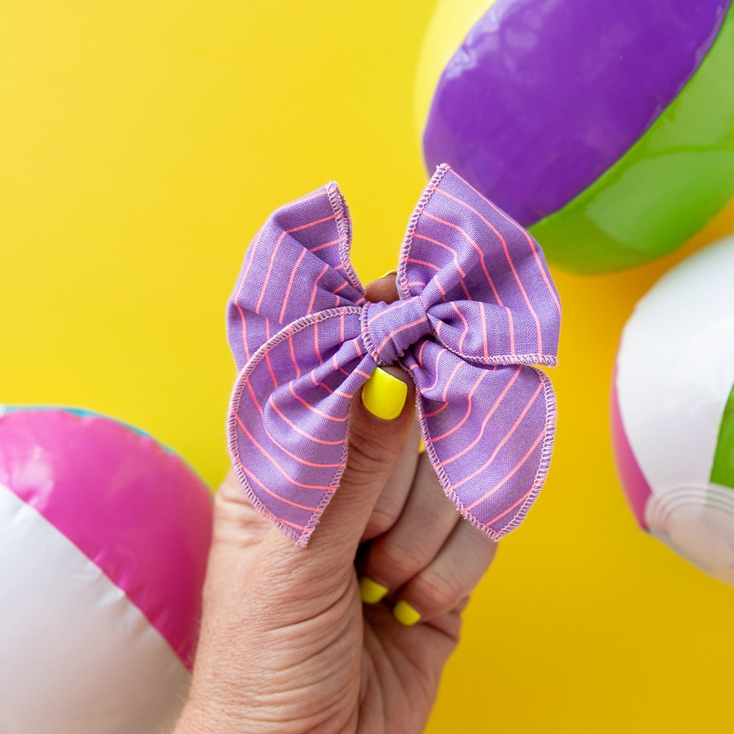 Beach Ball | Petite Party Bow