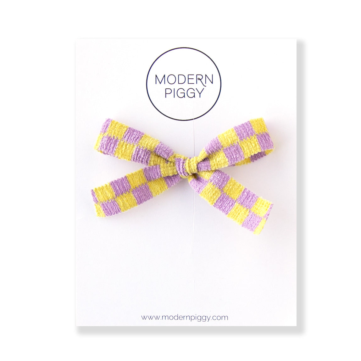 Hopscotch - Yellow | Ribbon Bow