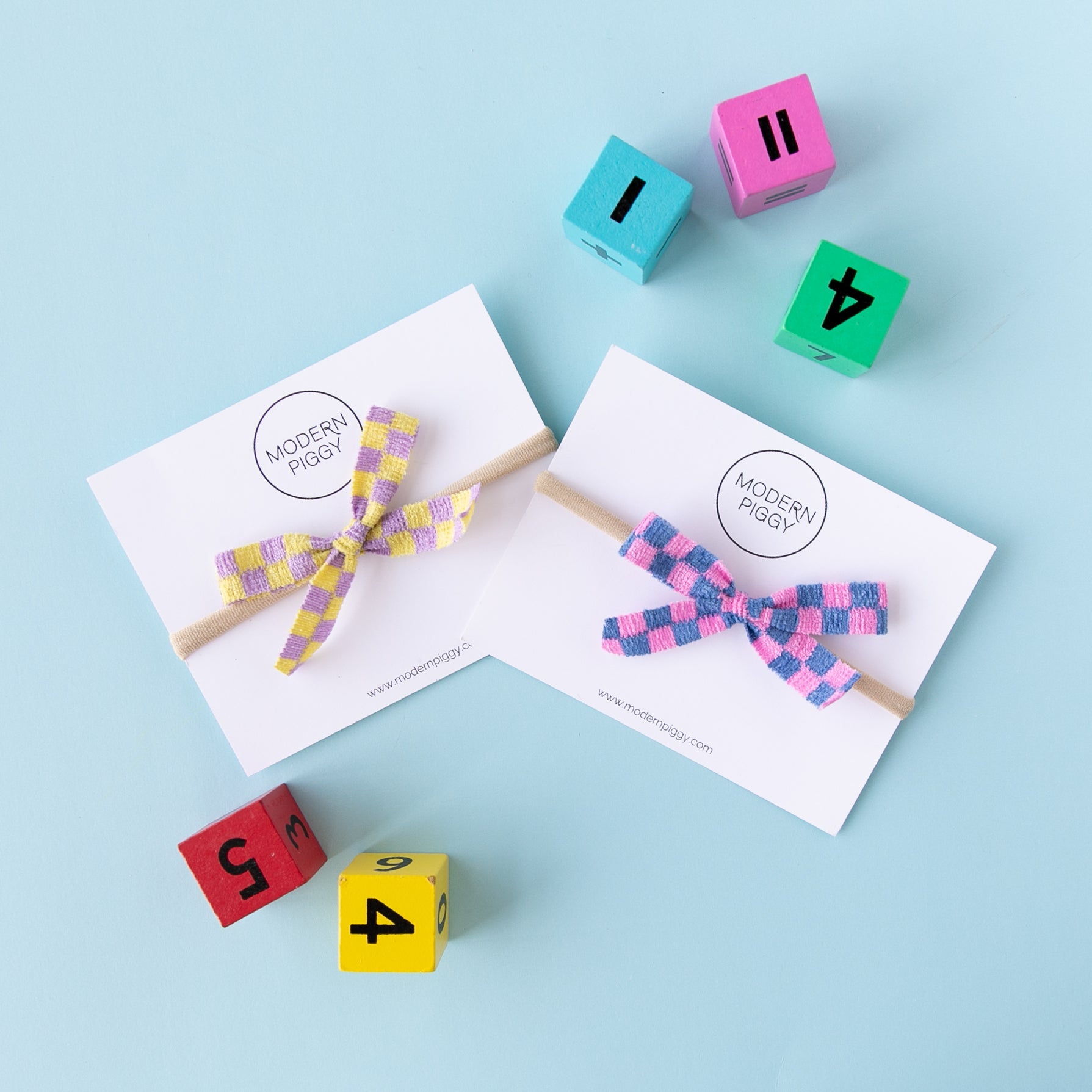 Hopscotch - Pink | Ribbon Bow