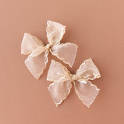 Fawn | Pigtail Set - Ribbon Bow
