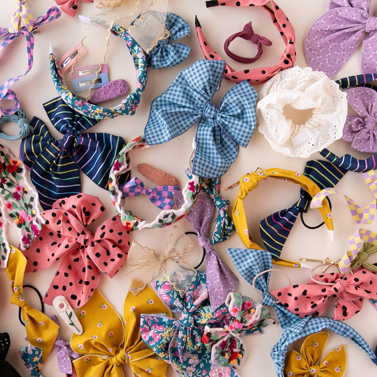 Violet | Petite Party Bow