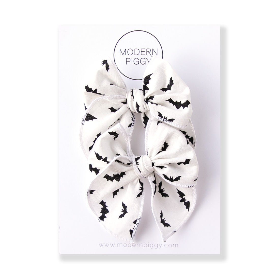 Batty | Pigtail Set - Petite Party Bow