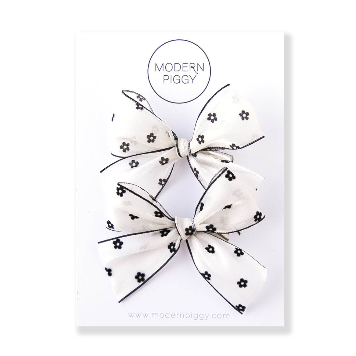 Coraline | Pigtail Set - Ribbon Bow