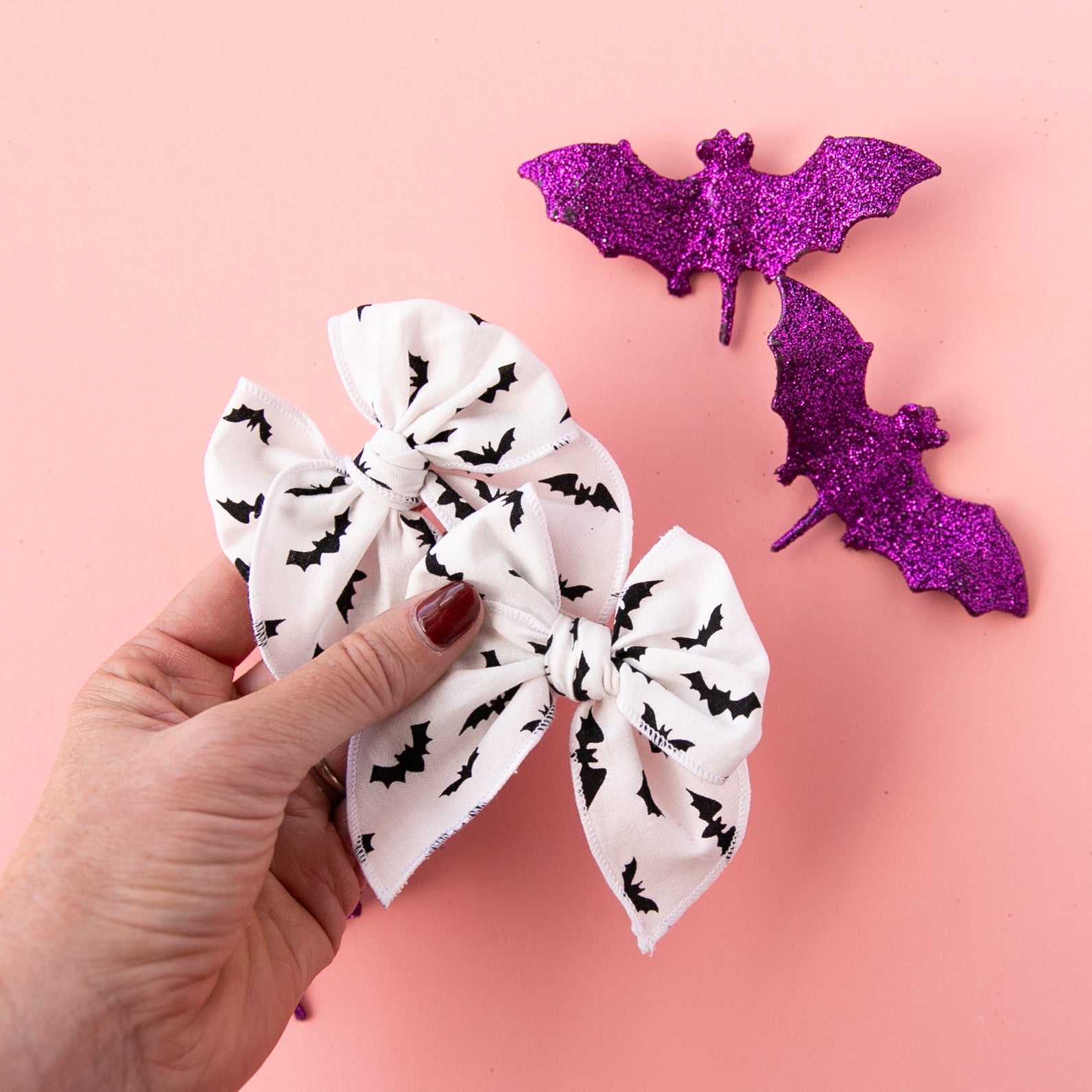 Batty | Pigtail Set - Petite Party Bow