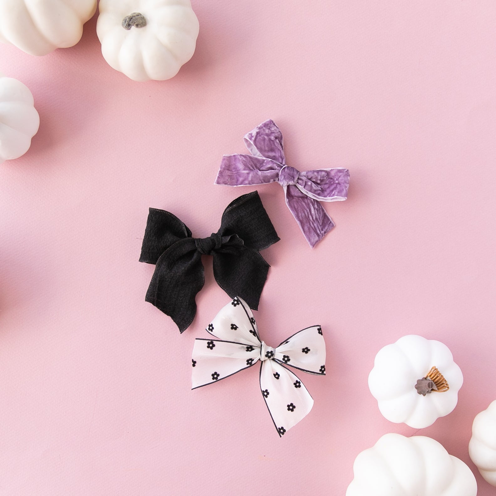 Crushed Sapphire | Ribbon Bow