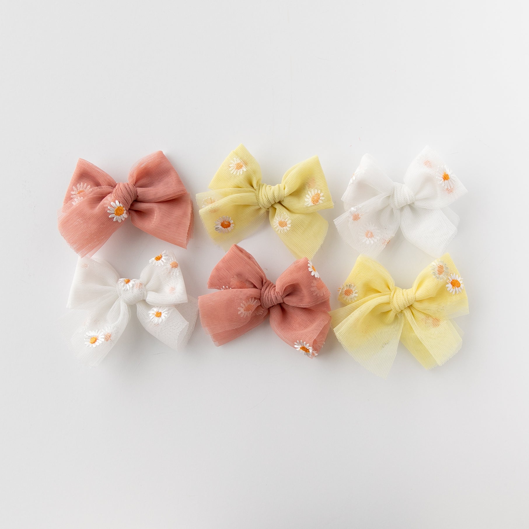 Sunrise Daisy | Tulle Bow