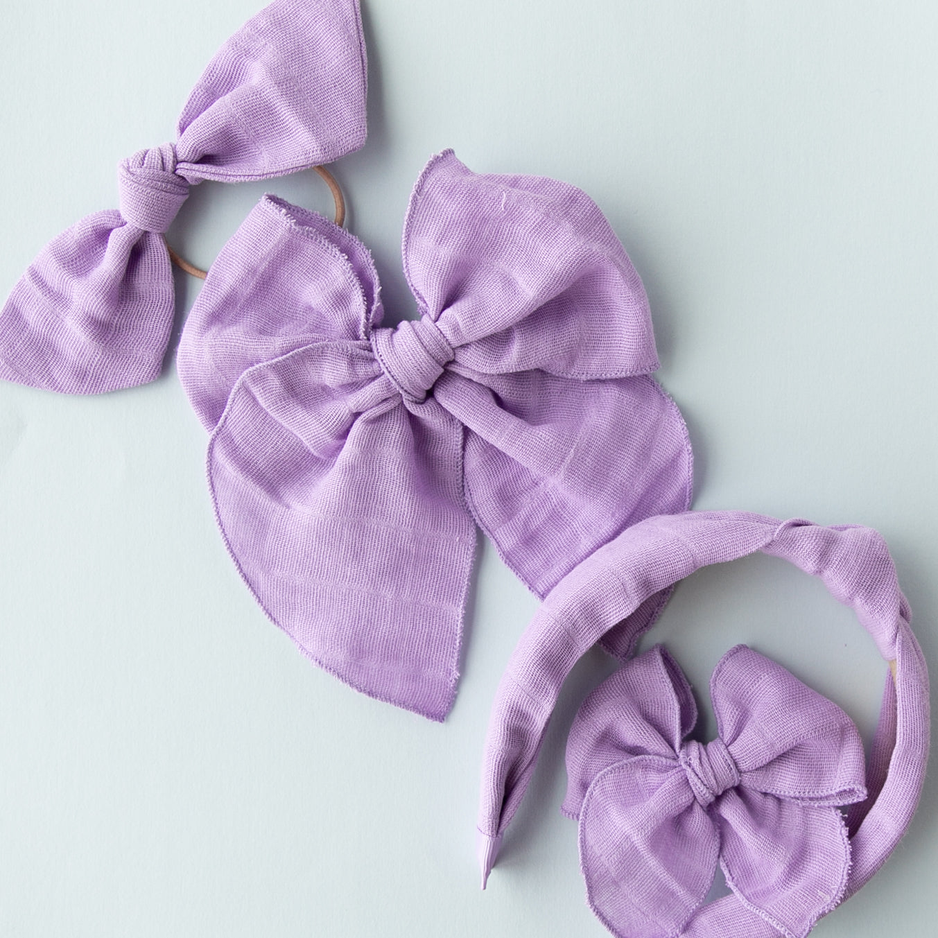 Lilac Gauze | Modern Knot