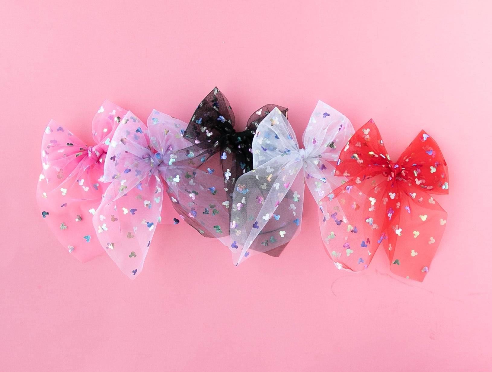 Bibbidi Bobbidi - Red | Tulle Statement Bow