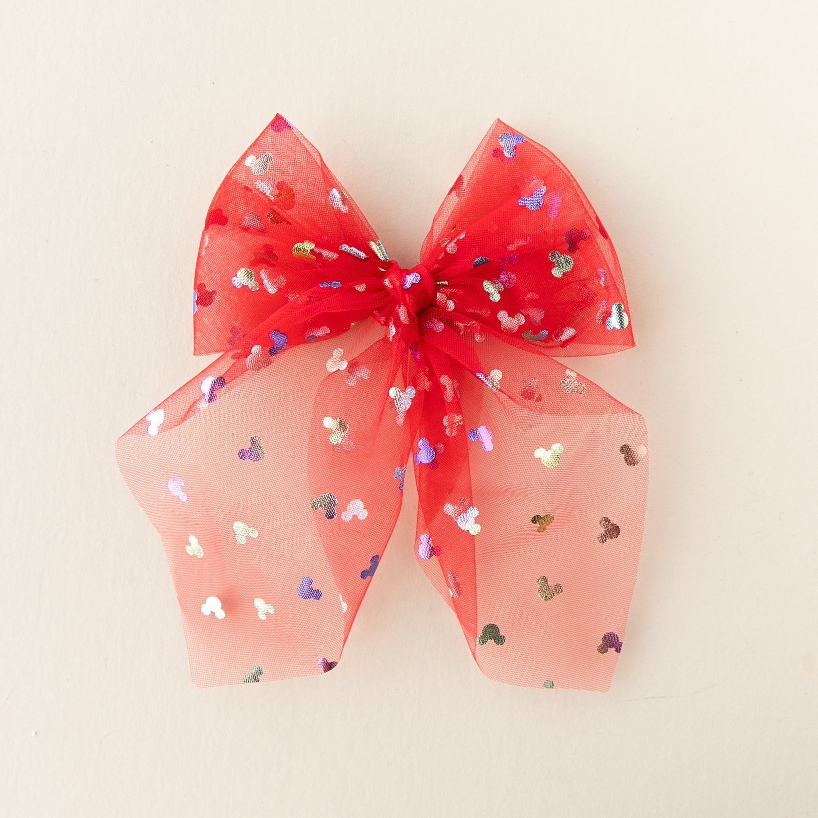 Bibbidi Bobbidi - Red | Tulle Statement Bow