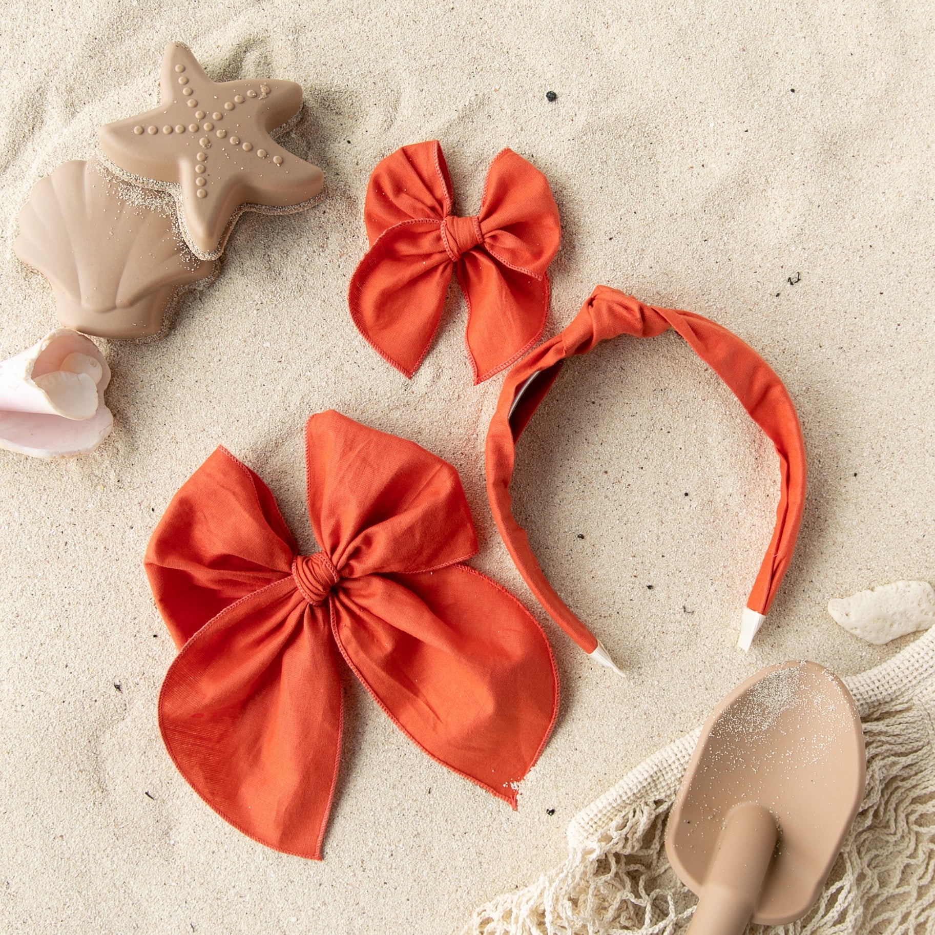 Terracotta | Petite Party Bow