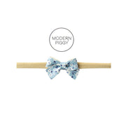 Forget Me Not | Leather Baby Bow