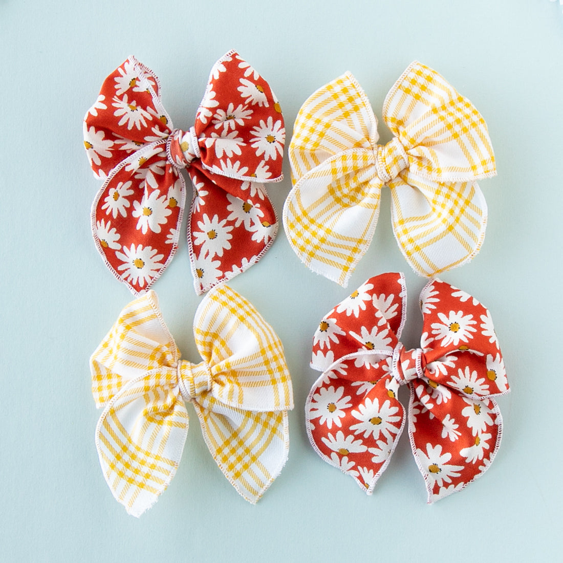 Sunset Daisy | Petite Party Bow