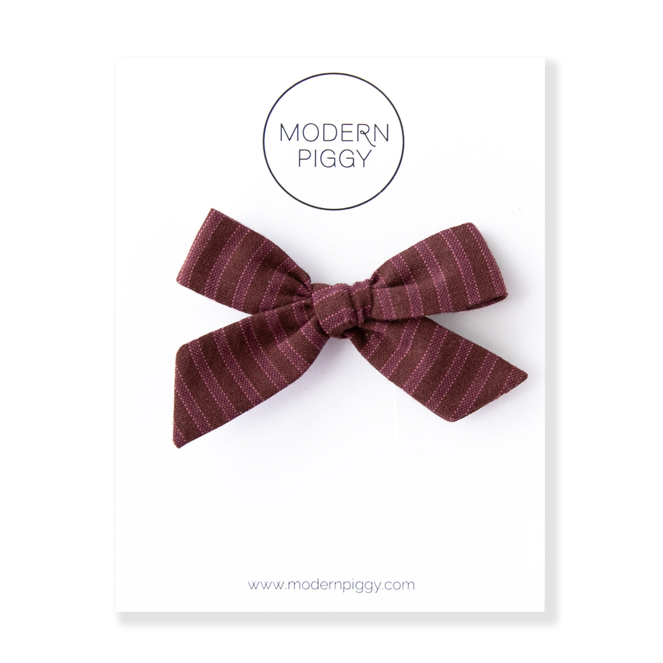 Raisin | Hand-tied Bow