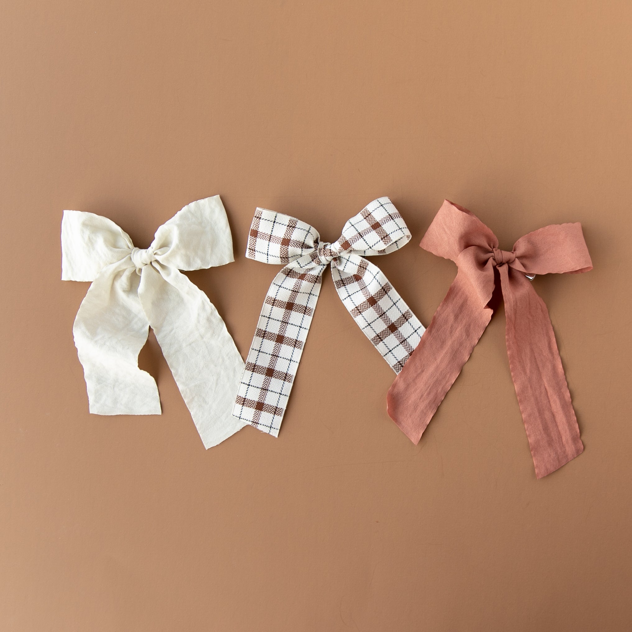 Schoolgirl Plaid | Statement Ribbon Bow